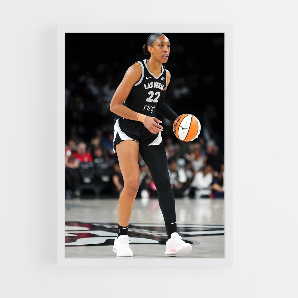 Poster L'Élan de l'Athlète – affiche Basketball (vue 3)